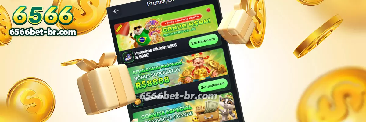 Promoções diárias com os prêmios mais generosos